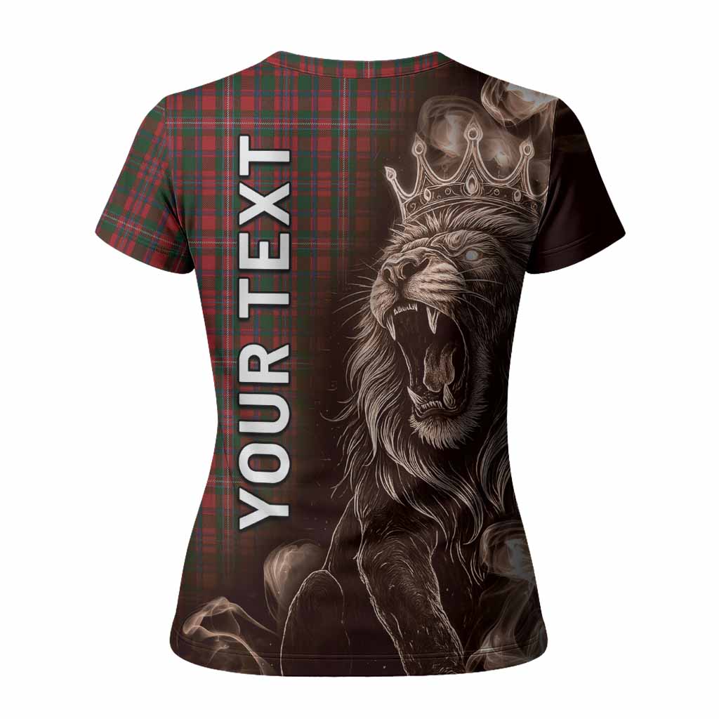 MacKinnon (McKinnon) Tartan Women T shirt Roaring Lion Heritage