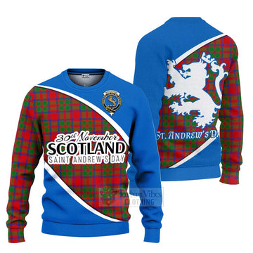 Tartan Vibes Clothing MacKintosh (McKintosh) Family Crest Tartan Knitted Sweater Celebrate Saint Andrew's Day in Style