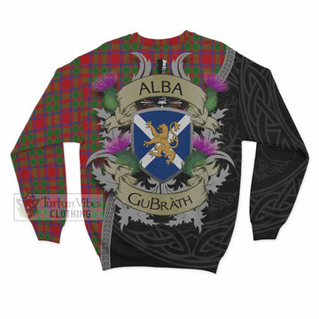 MacKintosh (McKintosh) Tartan Family Crest Sweatshirt Lion Rampant Royal Thistle Shield Celtic Inspired