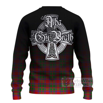 Tartan Vibes Clothing MacKintosh (McKintosh) Tartan Knitted Sweater Featuring Alba Gu Brath Family Crest Celtic Inspired