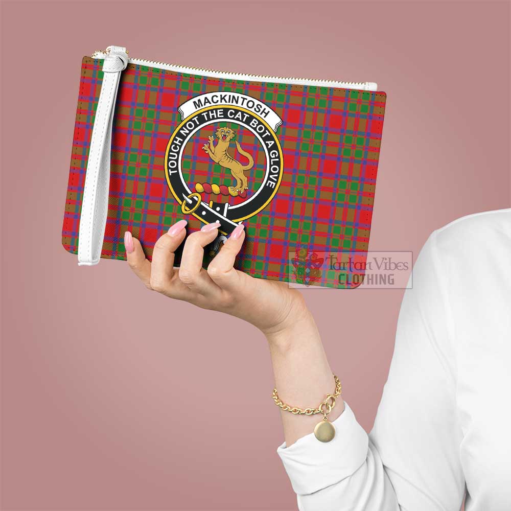 Tartan Vibes Clothing MacKintosh (McKintosh) Family Crest Tartan Clutch Bag