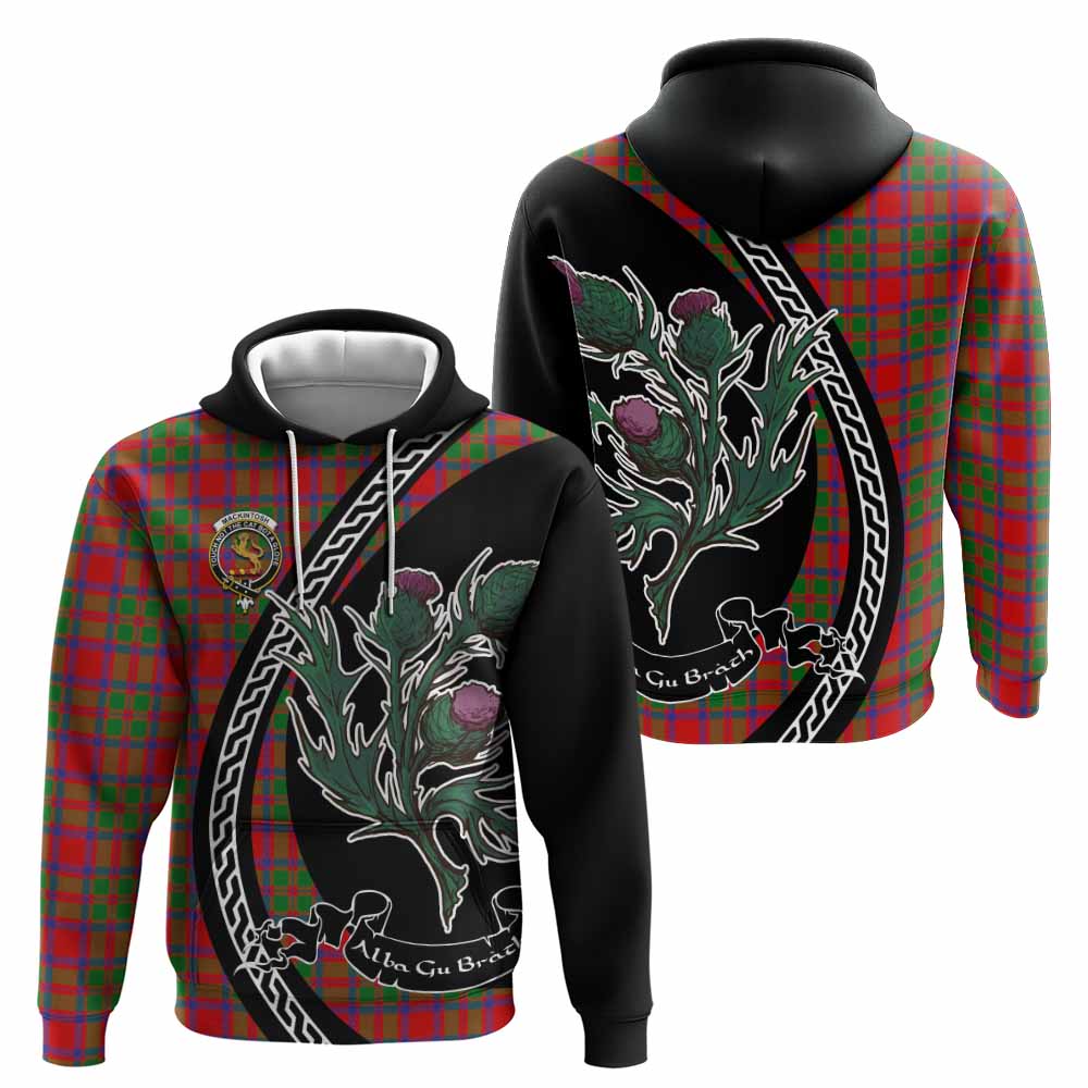 MacKintosh (McKintosh) Family Crest Tartan Hoodie Alba Thistle Inspired - Tartan Vibes Clothing