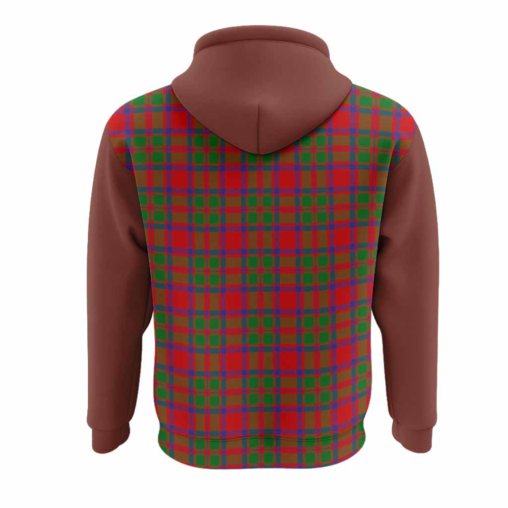 MacKintosh (McKintosh) Tartan Accent Hoodie with Family Crest