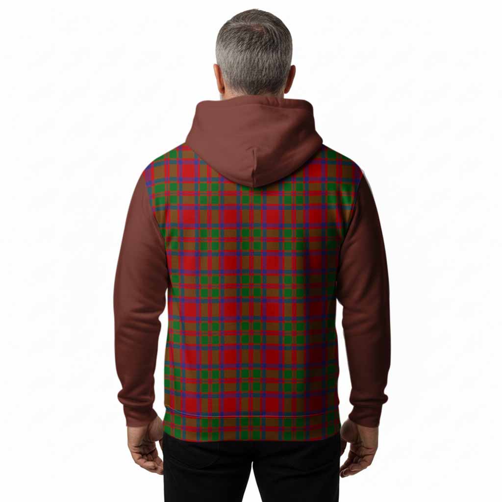 MacKintosh (McKintosh) Tartan Accent Hoodie with Family Crest
