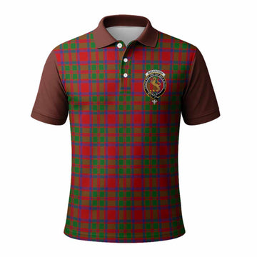 MacKintosh (McKintosh) Tartan Accent Polo Shirt with Family Crest