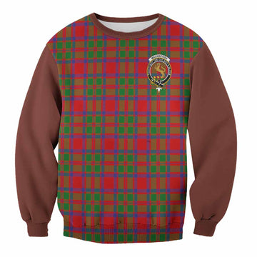 MacKintosh (McKintosh) Tartan Accent Sweatshirt with Family Crest