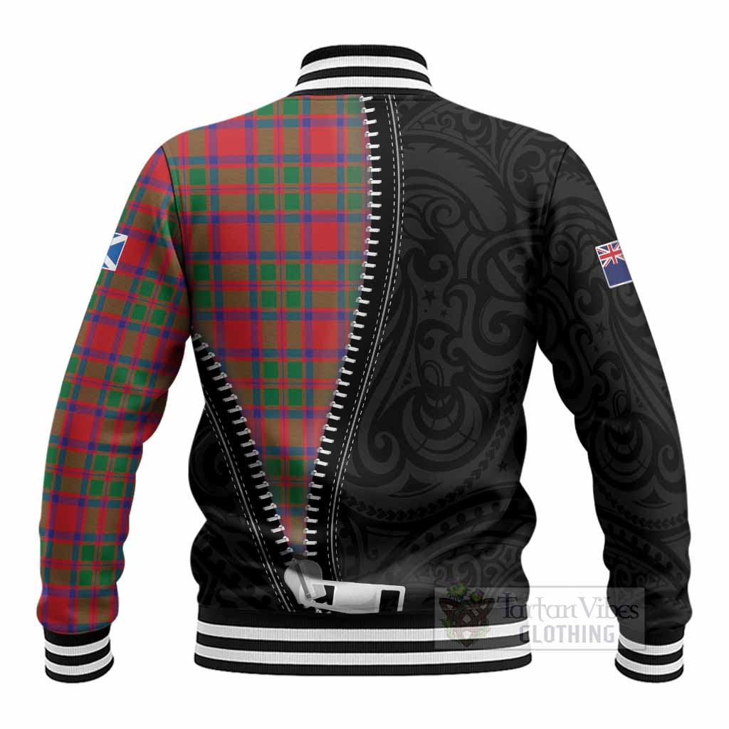 MacKintosh (McKintosh) Tartan Baseball Jacket New Zealand Pattern Unique Zipper Stylized