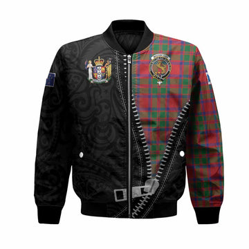 MacKintosh (McKintosh) Tartan Bomber Jacket New Zealand Pattern Unique Zipper Stylized