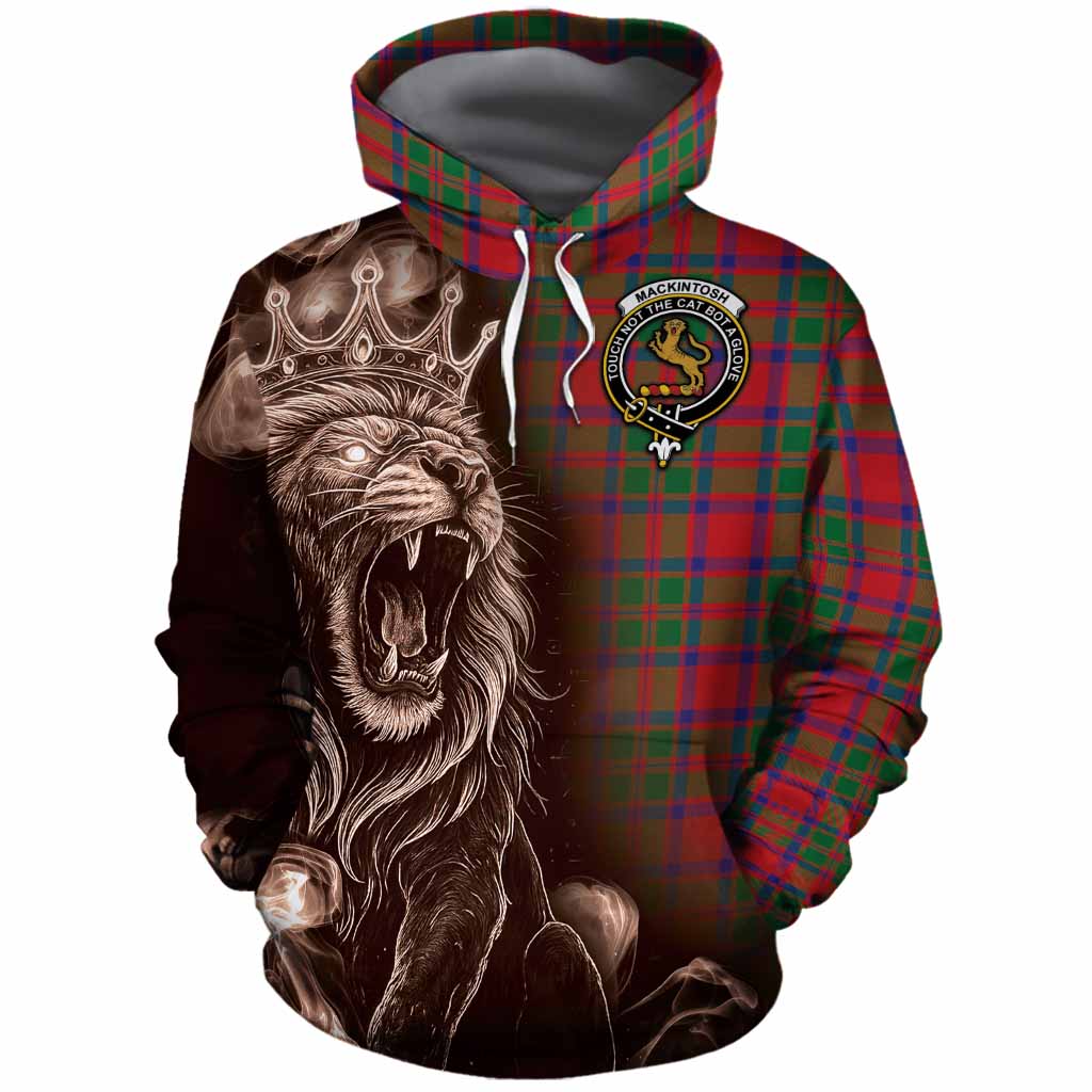 MacKintosh (McKintosh) Tartan Cotton Hoodie Roaring Lion Heritage