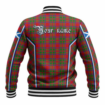 MacKintosh (McKintosh) Tartan Crest Baseball Jacket Scotland Coat of Arm Flag Style