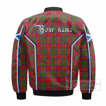 MacKintosh (McKintosh) Tartan Crest Bomber Jacket Scotland Coat of Arm Flag Style