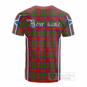 MacKintosh (McKintosh) Tartan Crest Cotton T-shirt Scotland Coat of Arm Flag Style - Tartan Vibes Clothing