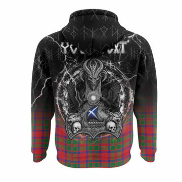 MacKintosh (McKintosh) Tartan Crest Hoodie Celtic Odin's Raven Legacy