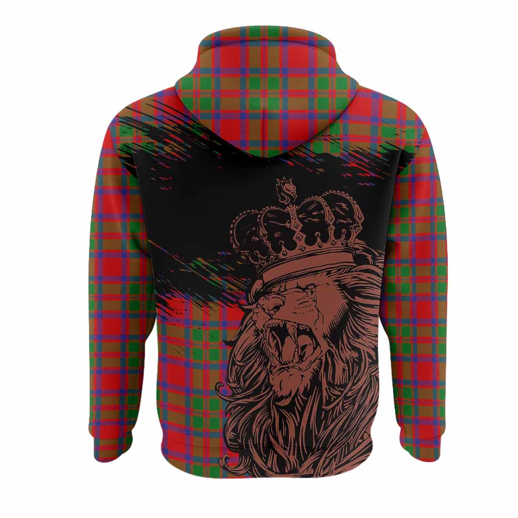 MacKintosh (McKintosh) Tartan Crest Hoodie Crowned Lion Heritage Style