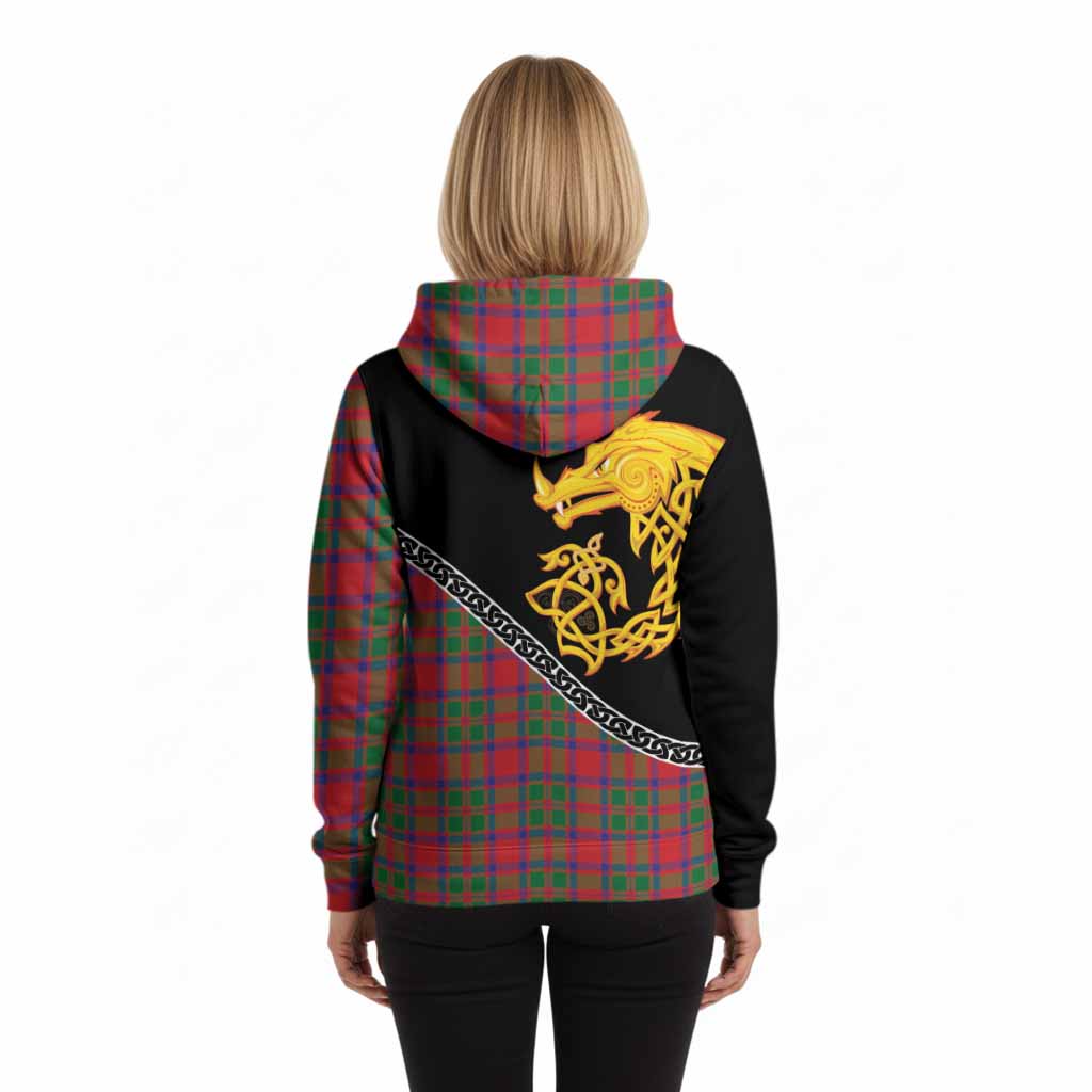 MacKintosh (McKintosh) Tartan Crest Hoodie Legendary Dragon Knot Half Style