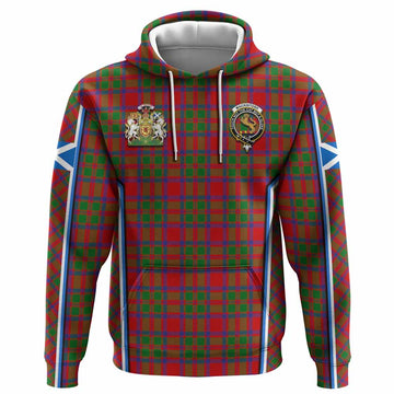 MacKintosh (McKintosh) Tartan Crest Hoodie Scotland Coat of Arm Flag Style