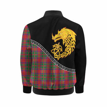 MacKintosh (McKintosh) Tartan Crest Kid Bomber Jacket Legendary Dragon Knot Half Style