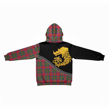 MacKintosh (McKintosh) Tartan Crest Kid Hoodie Legendary Dragon Knot Half Style