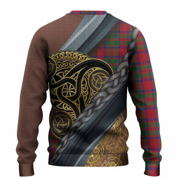 MacKintosh (McKintosh) Tartan Crest Knitted Sweater Scottish Triskele Celtic