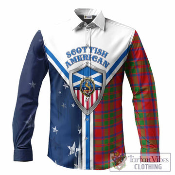 MacKintosh (McKintosh) Tartan Crest Long Sleeve Button Shirts Scottish-American Heritage