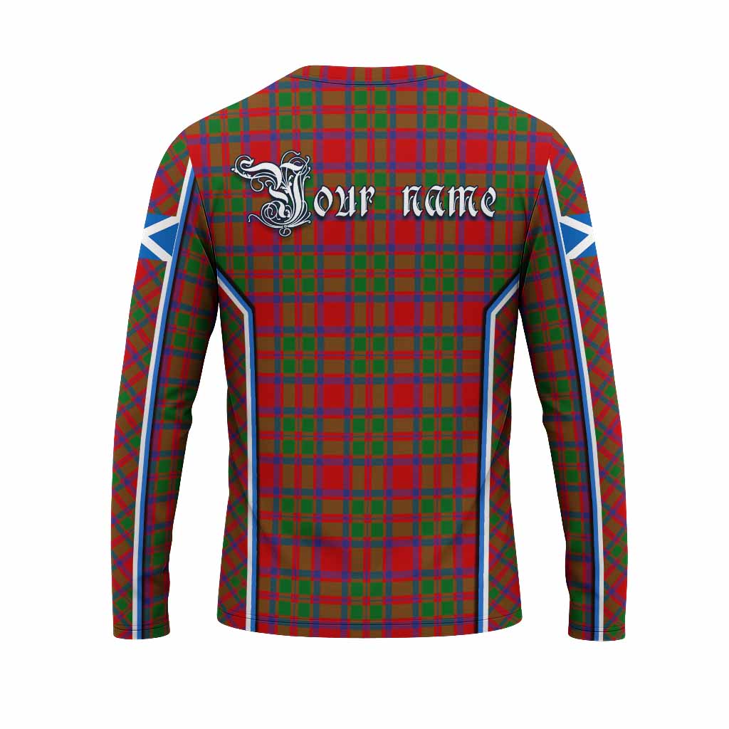 MacKintosh (McKintosh) Tartan Crest Long Sleeve T-Shirt Scotland Coat of Arm Flag Style - Tartan Vibes Clothing