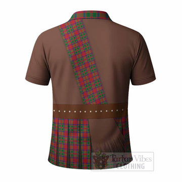 MacKintosh (McKintosh) Tartan Crest Polo Shirt Kilt Costume Style