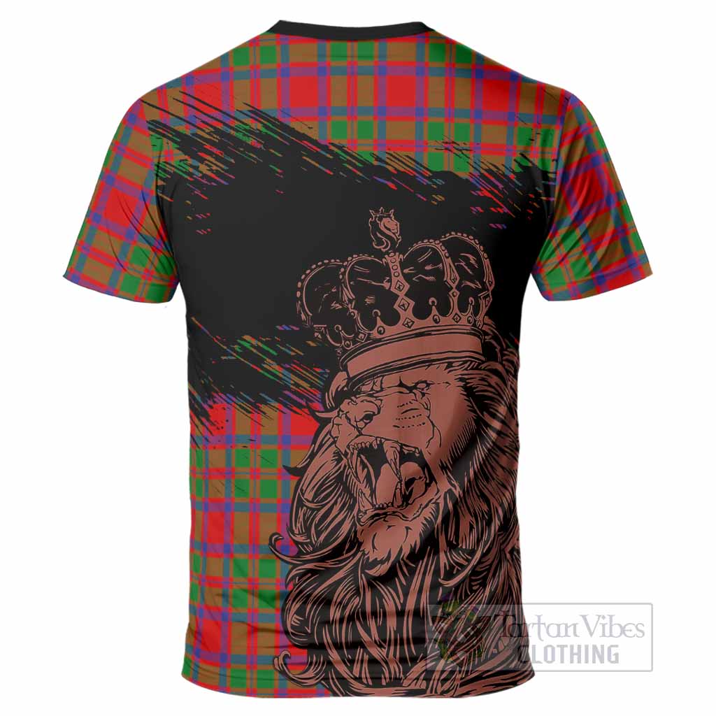 MacKintosh (McKintosh) Tartan Crest T-Shirt Crowned Lion Heritage Style