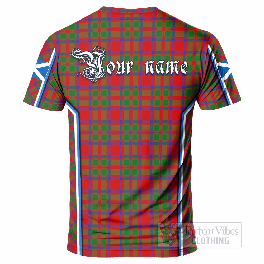 MacKintosh (McKintosh) Tartan Crest T-shirt Scotland Coat of Arm Flag Style - Tartan Vibes Clothing
