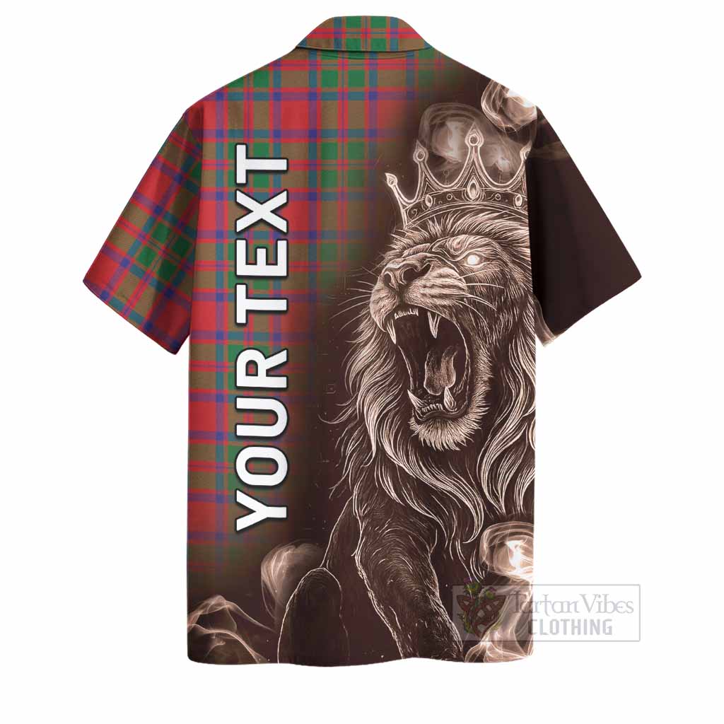 MacKintosh (McKintosh) Tartan Hawaiian Shirt Roaring Lion Heritage