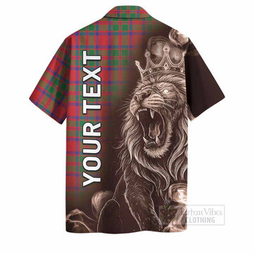 MacKintosh (McKintosh) Tartan Hawaiian Shirt Roaring Lion Heritage