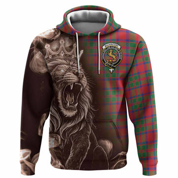 MacKintosh (McKintosh) Tartan Hoodie Roaring Lion Heritage