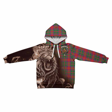 MacKintosh (McKintosh) Tartan Kid Hoodie Roaring Lion Heritage