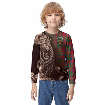 MacKintosh (McKintosh) Tartan Kid Knitted Sweatshirt Roaring Lion Heritage