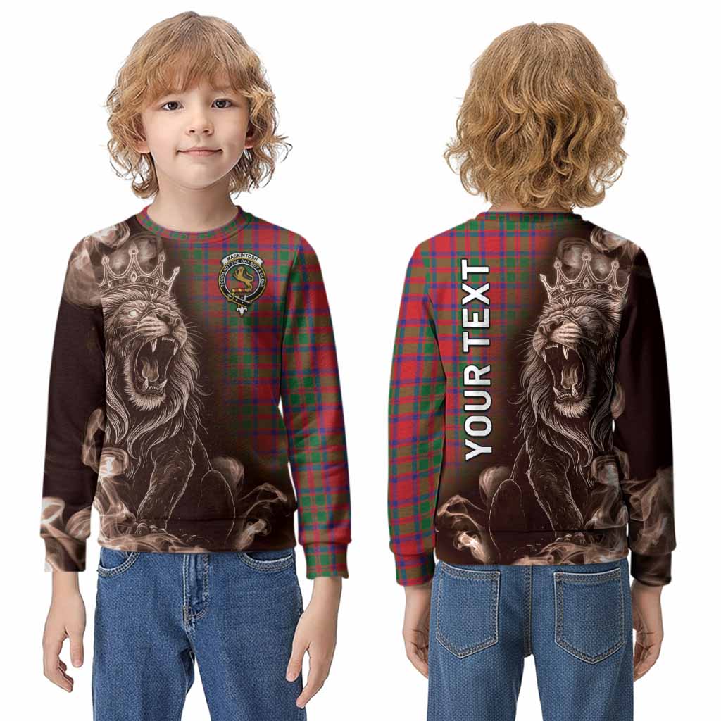 MacKintosh (McKintosh) Tartan Kid Knitted Sweatshirt Roaring Lion Heritage
