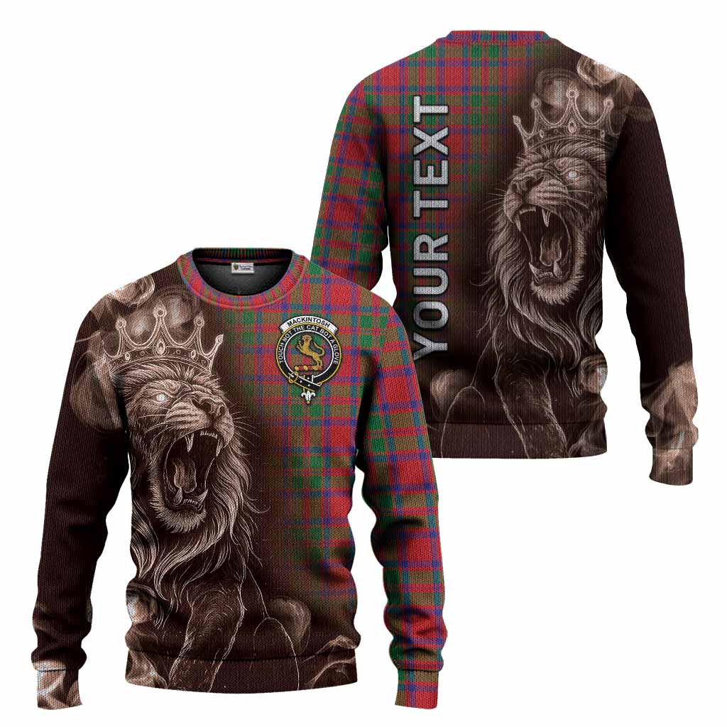 MacKintosh (McKintosh) Tartan Knitted Sweater Roaring Lion Heritage