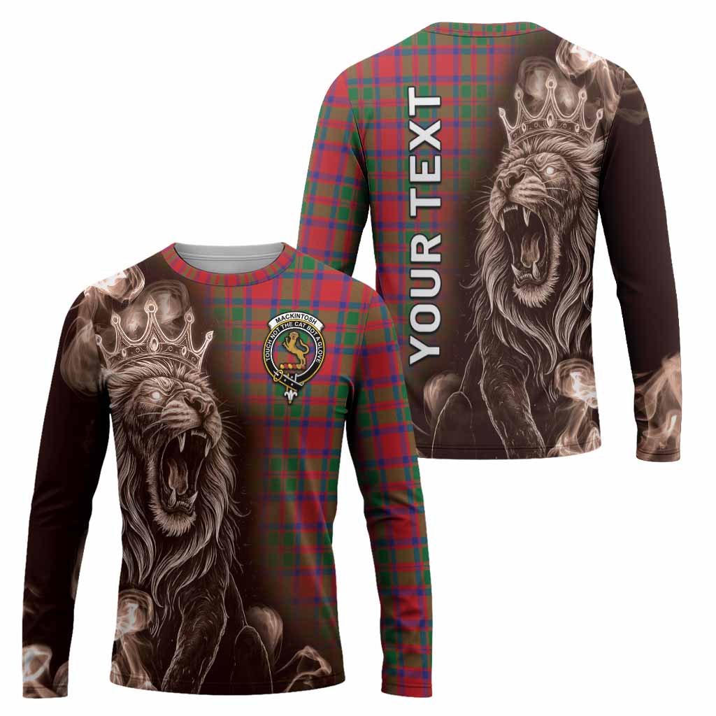 MacKintosh (McKintosh) Tartan Long Sleeve T-Shirt Roaring Lion Heritage