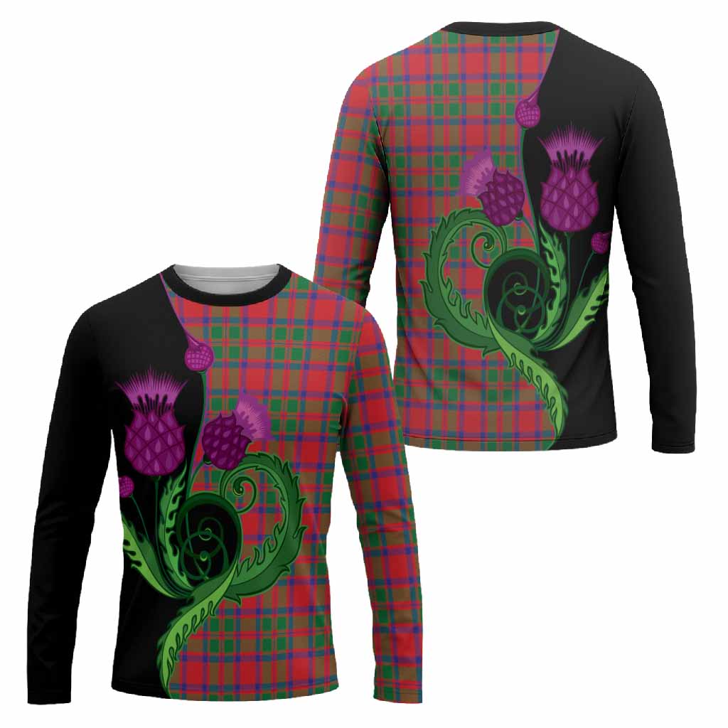 MacKintosh (McKintosh) Tartan Long Sleeve T-Shirt Traditional Scottish Thistle