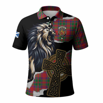 MacKintosh (McKintosh) Tartan Scottish Polo Shirt Lion Celtic Heritage
