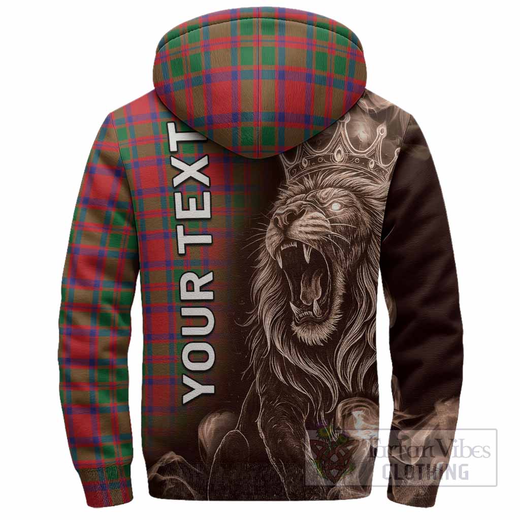 MacKintosh (McKintosh) Tartan Sherpa Hoodie Roaring Lion Heritage