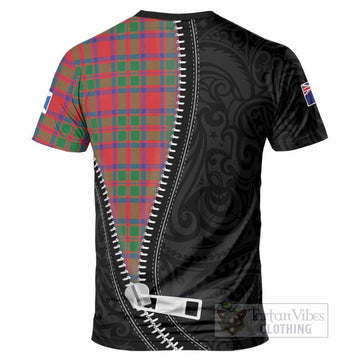 MacKintosh (McKintosh) Tartan T-Shirt New Zealand Pattern Unique Zipper Stylized