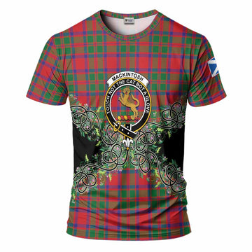 MacKintosh (McKintosh) Tartan T-Shirt Thistle Scottish Spirit