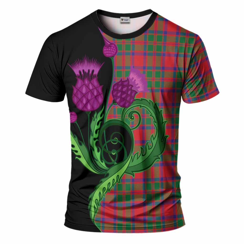 MacKintosh (McKintosh) Tartan T-Shirt Traditional Scottish Thistle