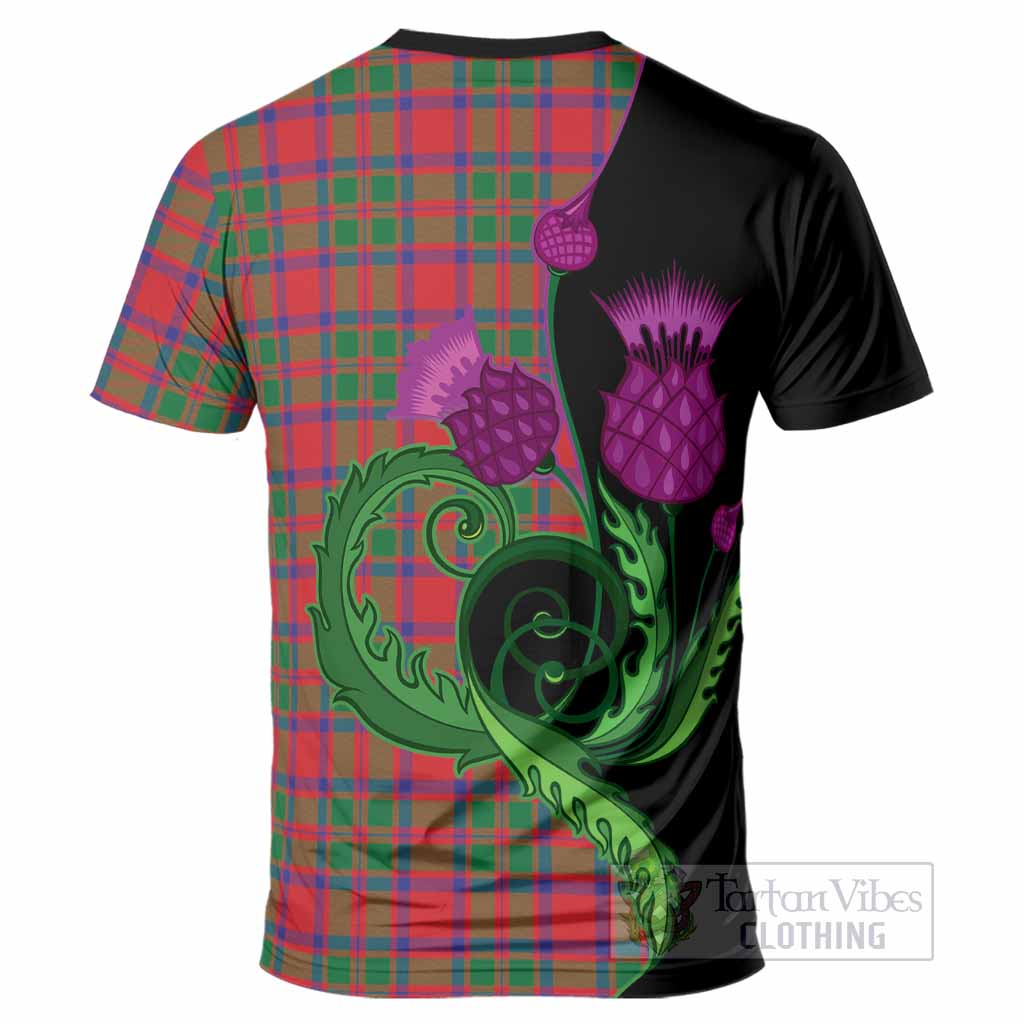 MacKintosh (McKintosh) Tartan T-Shirt Traditional Scottish Thistle