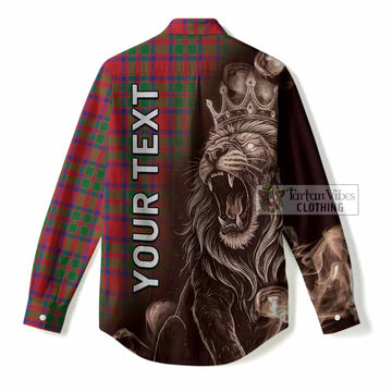 MacKintosh (McKintosh) Tartan Women Casual Shirt Roaring Lion Heritage