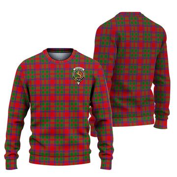 MacKintosh Modern Tartan Knitted Sweater with Family Crest Unisex - Tartanvibesclothing