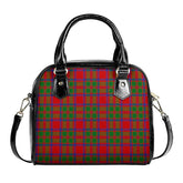 McKintosh Modern Tartan Crest Leather Handbag