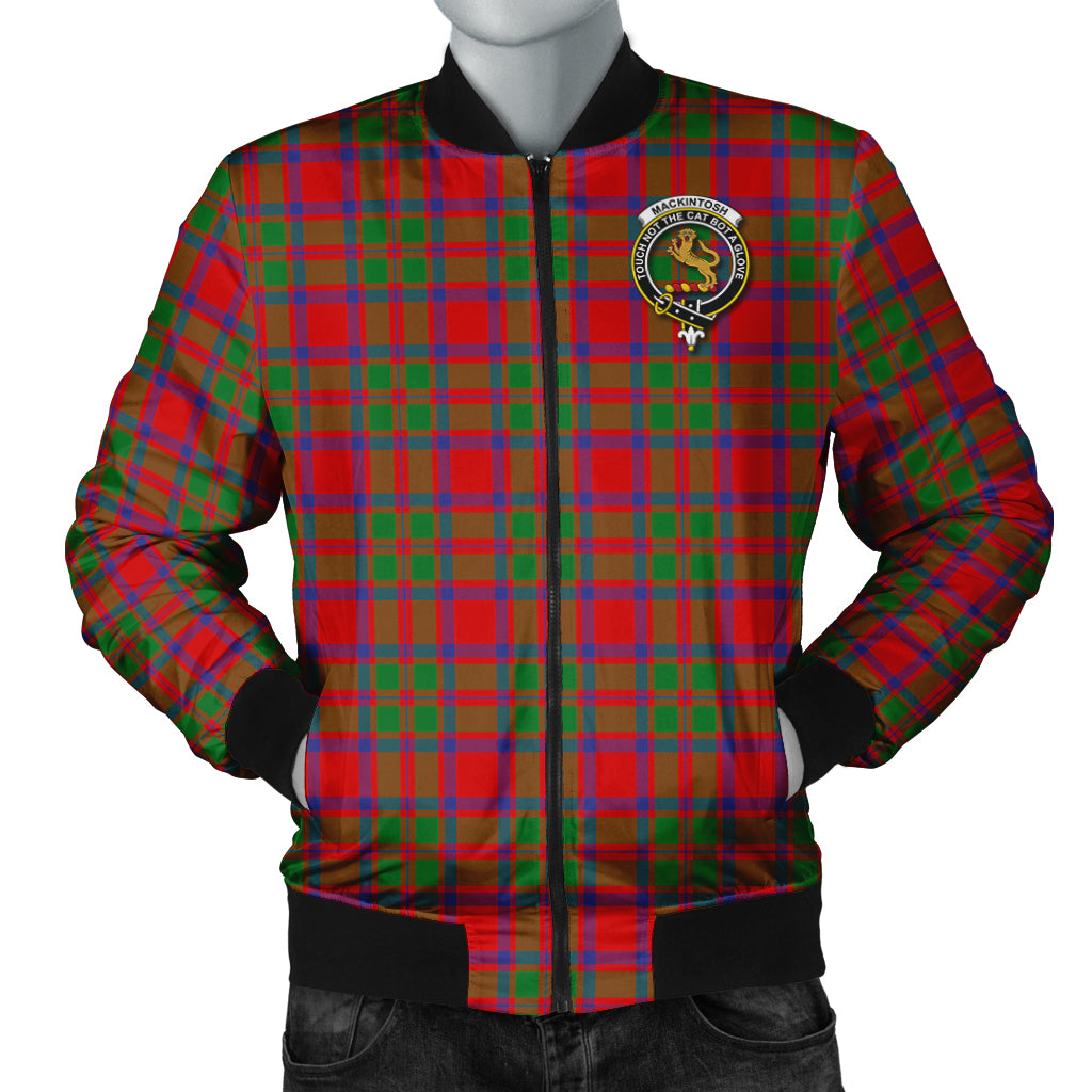 MacKintosh (McKintosh) Tartan Bomber Jacket with Family Crest Unisex - Tartan Vibes Clothing