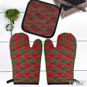 MacKintosh (McKintosh) Tartan Combo Oven Mitt & Pot-Holder Combo 1 Oven Mitt & 1 Pot-Holder Black - Tartan Vibes Clothing