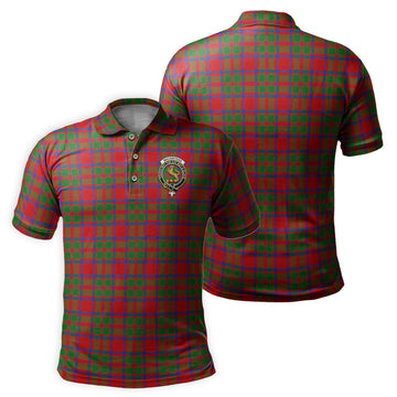MacKintosh (McKintosh) Tartan Men's Polo Shirt with Family Crest