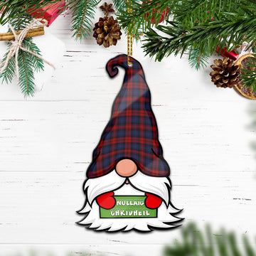 MacLachlan (McLachlan) Gnome Christmas Ornament with His Tartan Christmas Hat - Tartan Vibes Clothing